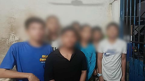 Mag-barkada nag-unay og rambol, gipangdakop