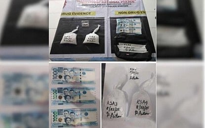 CONFISCATED. Police Regional Office-Central Luzon agents arrest three suspects, including two high-value individuals, in separate buy-busts in Pampanga and Bulacan provinces on Friday (Aug. 22, 2025). Authorities seized over PHP1.8 million worth of suspected shabu. (PNA photo by Jason de Asis)