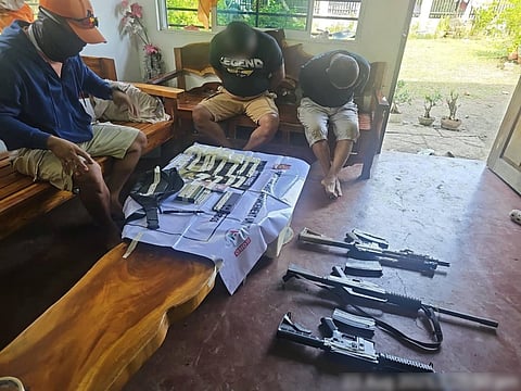 ILOILO. Police Regional Office in Western Visayas (PRO 6) arrested two high-value individuals and three street-level individuals and seized substance believed to be shabu worth P5,032,000, along with firearms and a grenade, during a buy-bust operation in Barangay Tinocuan, Dingle, Iloilo, on August 23, 2025. 