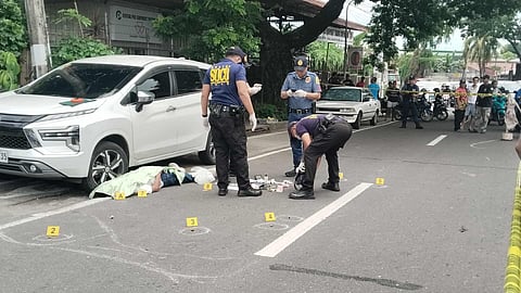 BACOLOD. A church driver was shot to death in front of Bacolod Cosmopolitan Church Incorporated in Purok 6, Barangay Taculing, in the city Sunday, August 24, 2025. 
