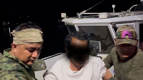 ZAMBOANGA. Tawi-Tawi-based Maritime policemen safely render emergency assistance to a family whose father needed immediate medical attention amid the inclement weather condition on Monday. The policemen were conducting maritime patrol off Buan, Panglima Sugala when they noticed a series of light flashes from a motorboat that appeared to be seeking assistance. (SunStar Zamboanga)