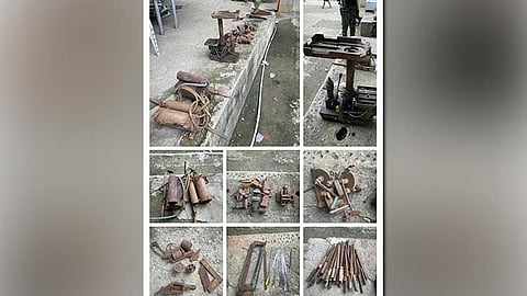 Makina sa paghimo og armas gitahan sa Danao 