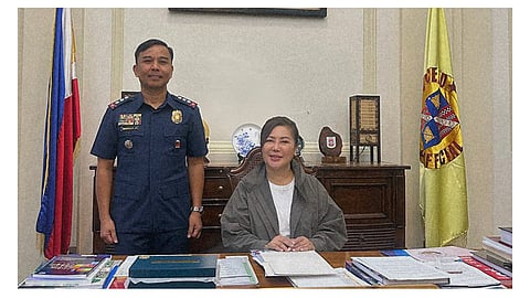 Bag-ong hepe sa Sugbo gimanduan ni Gov. Pam pagsumpo sa tanang matang sa krimen