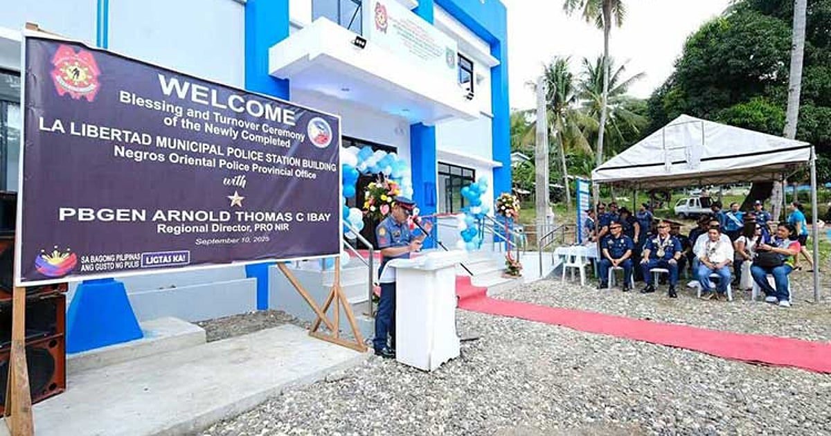 PRO-NIR inaugurates 2 new police stations in Negros Oriental