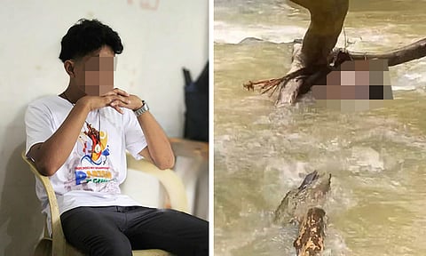 Sakristan nga naligo sa falls, napalgan’g patay