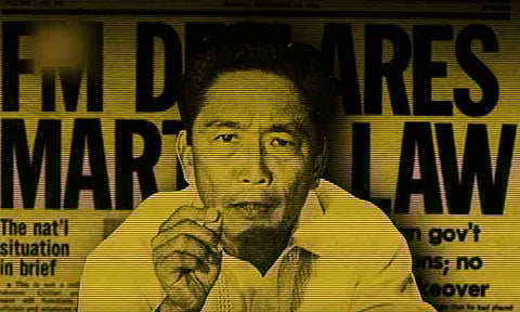 In 1972, the late President Ferdinand Marcos inked 
Proclamation 1081 which placed the entire Philippines under Martial Law. Two days after, September 23, at exactly 7:15 pm, he appeared on television to formally announce the implementation of martial law. He cited the increasing threat of communism to justify the declaration.