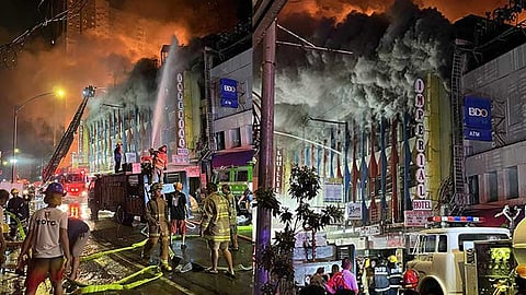 Nakaingon sa sunog nga nidanyos P1.5-M gisayod