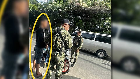 Tulisan nadakpan sa checkpoint sa Banilad