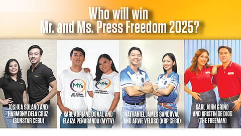 Quibranza: Who will win Mr. and Ms. Press Freedom 2025?