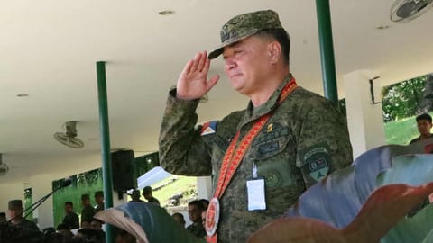 Colonel Erwin Rommel Lamzon, Assistant Division Commander for Administration of the 3rd Infantry Division, bids farewell to military service after 38 years during his retirement ceremony at Camp Macario Peralta in Jamindan, Capiz on September 19, 2025. (Photo by courtesy of 3DPAO)