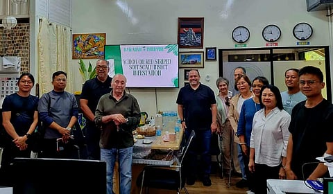 NEGROS. SRA Administrator and CEO Pablo Luis Azcona (center) joins Hawaiian-Philippine Co. (HPCo) Chairman Paul Andrew Curran and technical team during a site visit in Silay City, Negros Occidental, on September 6, 2025. 