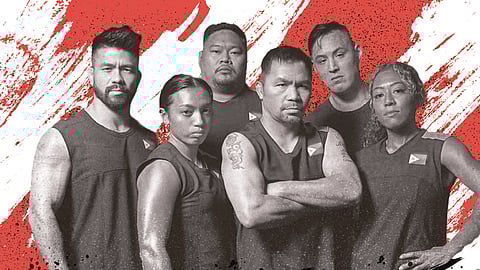 A group photo of the six members of Team Philippines for Netflix's 'Physical: Asia.'