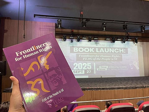 Flag unveils 50th anniversary book 