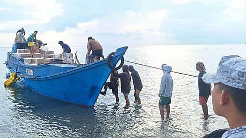 Philippine Navy seizes P23-M smuggled cigarettes off Sulu