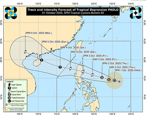 Fair weather in Cebu despite TD Paolo