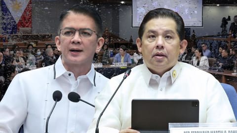 Chis Escudero and Martin Romualdez