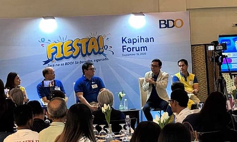 ALWAYS FINDING WAYS. The BDO Unibank, Inc. family during a recent over-coffee forum with Central Luzon media in Malolos City, Bulacan. (Photos courtesy of BDO). 