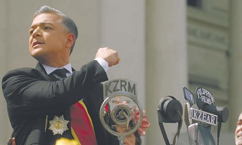 JERICHO ROSALES AS MANUEL LUIS QUEZON