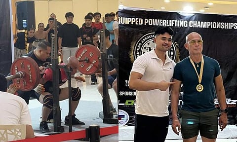 CEBU. Sixty-one-year-old Master III powerlifter Eric Paglinawan proved that age is just a number after winning gold and breaking three national records at the Visayas Equipped Powerlifting Championship held on Saturday, October 25, 2025, at Gaisano Mall of Cebu in Cebu City.
