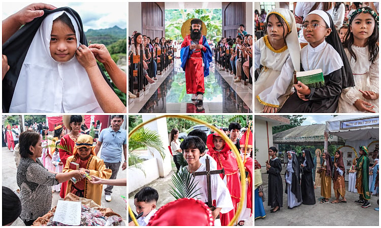 Minglanilla's Young Saints and Angels: A Colorful All Saints' Day Celebration in Cebu