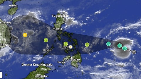 Bagyong Tino mosulod sa PAR karong adlawa