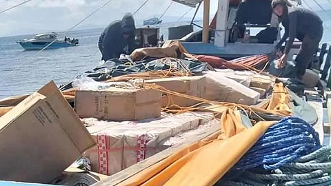 6 arrested, P14-M smuggled cigarettes seized off Zamboanga City