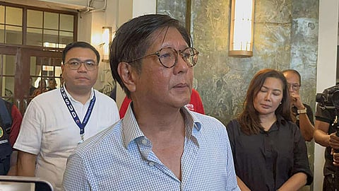Marcos assures Cebu: We are not leaving until you recover