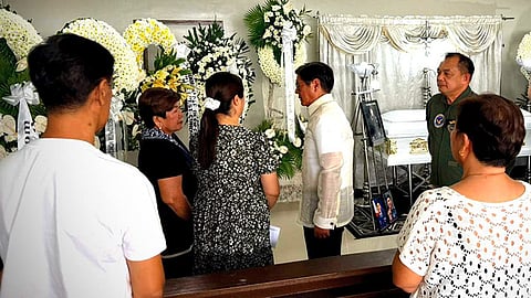 Haya sa nangamatay nga sundawo giduaw ni PBBM