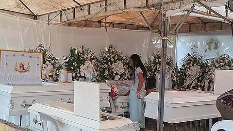 Panugon sa inahan sa iyang pamilya, nahurot sa bagyo