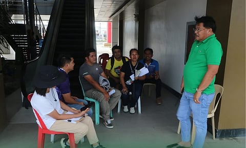Panabo City Mayor Jose E. Relampagos meets with officials of the Department of Public Works and Highways (DPWH) Davao Region. 