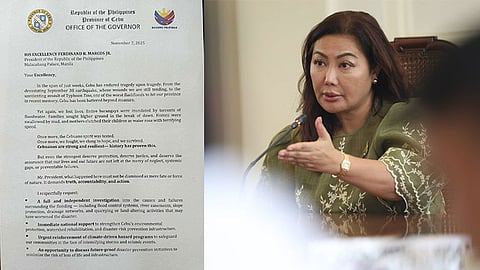 Cebu guv seeks Marcos’ action on typhoon, flooding aftermath