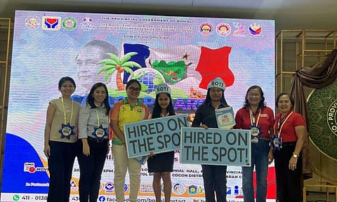 DSWD, Bohol LGU mitabang sa graduating 4Ps sa Job Fair ug Partnership Summit