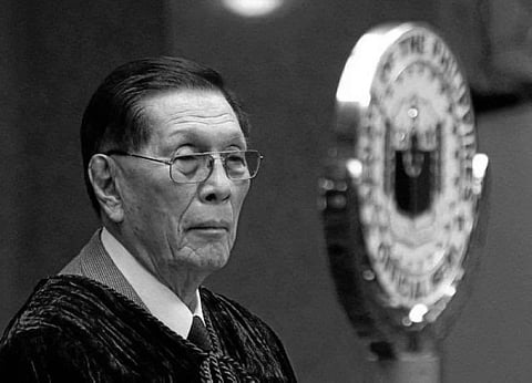 Former Senator Juan Ponce Enrile. 