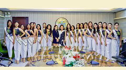 Bb. Lapu-Lapu candidates motabang sa biktima sa bagyo