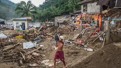 Lusaran reels after typhoon Tino