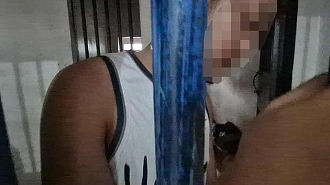 Gibadlong sa kapuyo nga di na moinom, nangulata hinuon