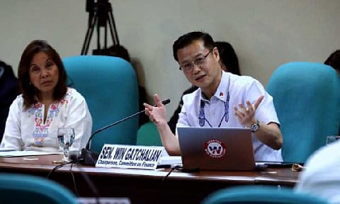 Senate Committee on Finance Chairperson Senator Sherwin Gatchalian (PNA photo by Avito Dalan)