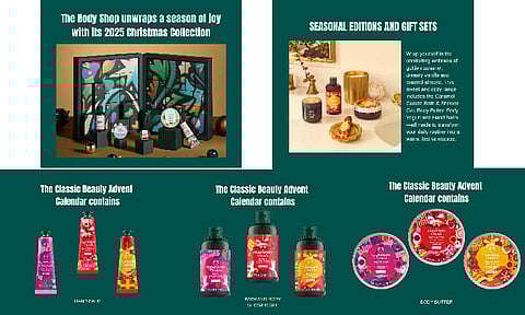 The Body Shop unwraps a season of joy with its 2025 Christmas Collection