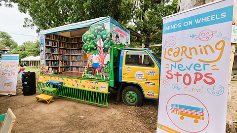 ‘Minds on Wheels’ labing una’ng 
urban learning drive sa Cebu City