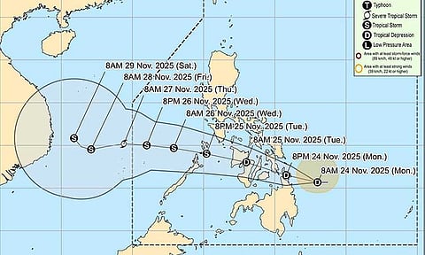 Pagasa cautions some Mindanao areas vs TD Verbena