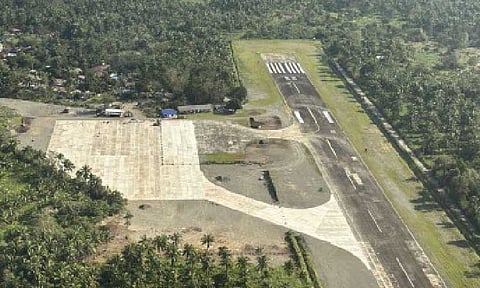 INFRA SPENDING. A photo of Baler Airport in Aurora taken during an inspection on Nov. 13, 2025. Senator Joseph Victor "JV" Ejercito on Wednesday (Nov. 26) urged the government to continue infrastructure spending to boost the economy and create more jobs. (Photo courtesy of DOTr)