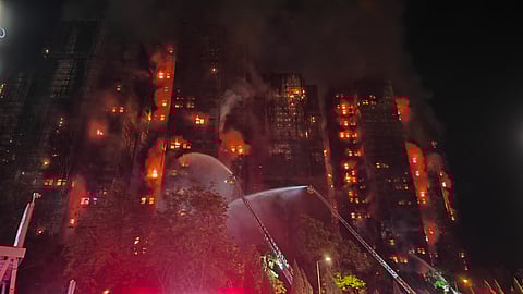 Death toll in Hong Kong building fire rises to 55