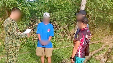 ILOILO. Law enforcers from RMFB 6, Maasin MPS, and intelligence units arrest the province’s  fifth most wanted person in Barangay Poblacion, Maasin, Iloilo, for three counts of statutory rape.