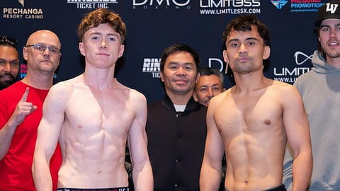 Anak ni Pacquiao mohunat na sa pro boxing