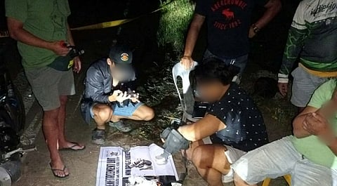 ILOILO. Authorities arrest a high-value drug suspect and seize more or less 550 grams of shabu and a caliber .38 revolver during a buy-bust operation in Barangay San Jose, Arevalo, Iloilo City on November 29, 2025. 