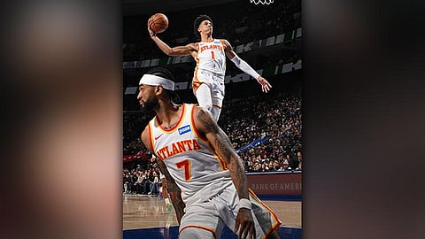 Hawks prevail vs 76ers in 2OT