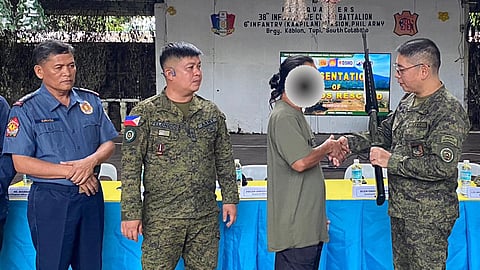 NPA ranking leader, 6 followers surrender in South Cotabato 