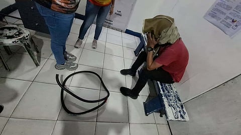 Aircon technician ‘gipaangkon’
nangawat og wire sa hotel 