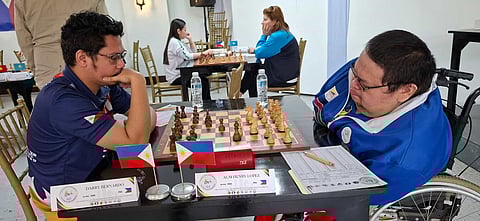 Bernardo shares lead in Asian Chess Championship