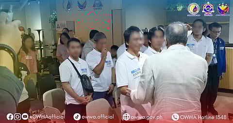 MANILA. Despite the ordeal they went through over the past five months, the nine Filipino crew members of MV Eternity C were upbeat upon their return to the country Thursday night, December 5, 2025, the Overseas Workers Welfare Administration (Owwa) said.